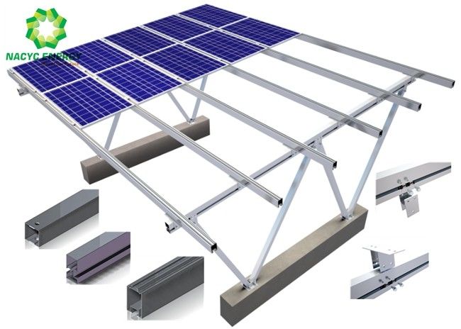Waterproof Carport Solar Systems Aluminum Structure Car Parking