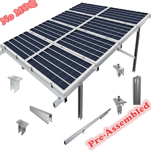 Bracket Aluminum Solar Panel Mounting System Modules Solar Rail Mounting Solar Panel Pole Mount