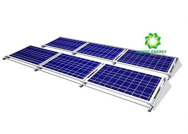 Ballasted Aluminium Solar Panel Mounting System / Flat Roof PV Mounting Structures