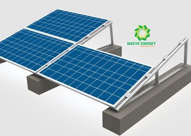 Multi Functional Flat Roof Solar Mounting System / Flat Roof Pv Mounting Systems