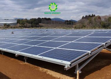Small Scale Ground Mount Solar System , Solar Power Mounting Systems Home Application