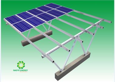 Water Proof Carport Solar Systems / PV Racking System Corrosion Protection