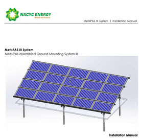 Great Pre Assembled Solar Ground Mount System Configurable And Variability For Ground Systems