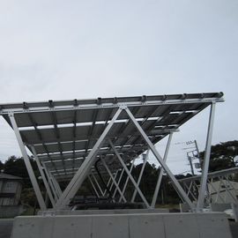 Water Proof Anodized Solar Carport Structures For Residential And Commercial Facility