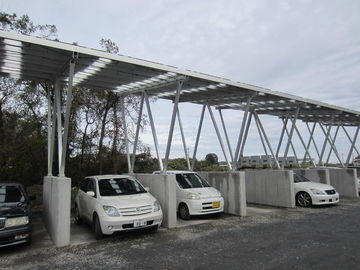 Premium Customized PV Carport Solar Systems Great Stability Easy Installation