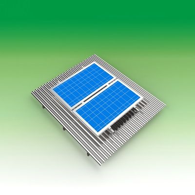 Sturdy Anodized Aluminum Solar Roof Mounting Structure For Warehouse
