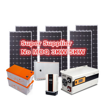 5KW 10KW 220V Home On Grid Tied Solar System Kits