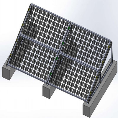 Flexibility Solar power brackets Metal Roof Solar Mounting Systems Suitable For Roof And Ground