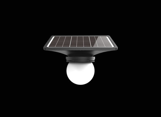 5W Integrated Polycrystalline Silicon Solar Panel Flashlight