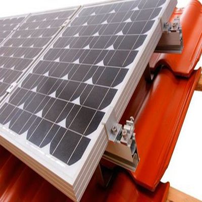 Industry Pitched Roof Solar PV Project Metal Roof Solar Mounting Systems 30KW 50KW