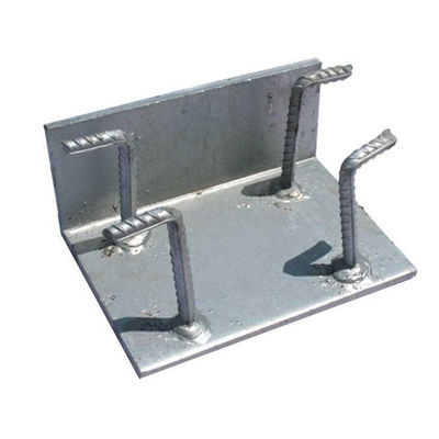 Good price Silver Anodized Embedded Parts Embed Plate With Headed Studs online