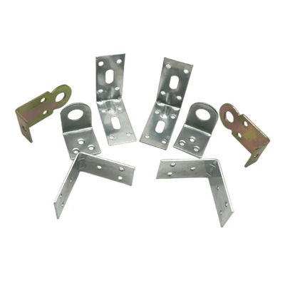 Good price Powder Coated Curtain Wall Anchors Aluminium Alloy 90 Degree Anchor Building Materials online