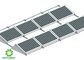 High Compatible Ballasted  3kw 5kw 10kw energy Panel Solar Mounting Systems Solar Panel Roof Mounting Brackets