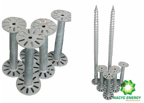 Durable Customized Design Solar Ground Screws / Fence Post Ground Screw