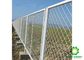 Metal Safety Wire Fence Panels / Galvanized Safety Fence Protect Construction Site