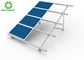 Light Weight Ground Mount Solar Racking Systems Pre Assembly Aluminum Design