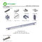 All Used Aluminum Solar Panel Frame Solar Panel Support Brackets PV Structure For Solar Panel Project