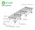 Anti Corrosion Aluminum, Solar Panel Mounting System, PV Racking System 