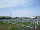 Large Scale Economical Solar Ground Mount System Pile Driven Solar Racking Rails