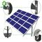 Silver Anodized Solar Ground Mount System / Solar Energy Systems Single Pole