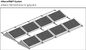 Aluminum Solar Panel Flat Roof Mounting System/ Solar Panel Ballast Mounting System