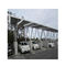 Aluminum Waterproof Solar Carport Ground Systems Greatly Reinforced Structure For Maximum Spacing