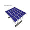 Aluminum AL 6005-T5 Premium Customized PV Carport Solar Systems Great Stability Convenience Installation