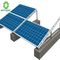 Simplest Design Flat Roof Solar Mounting System Aluminum PV Panel Bracket