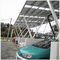 Solar Pv Carport Structures Silver Color Corrosion Resistance With Robust Structure