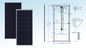 Anti PID 165W White Backsheet Polycrystalline Solar Panel