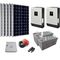 6000 5000 4000W Solar PV Panel With Single Phase Inverter