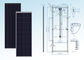 MC4 Compatible White Backsheet 3.2mm Tempered Glass Solar PV Panel IP65