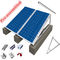 No Penetration  Solar Bracket Aluminum Structure Rooftop Ballasted Solar Mounting Ballasted Solar Mounting Systems