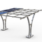 Ground Mount Racking System Lightweight Al6005-T5 With 25years Using