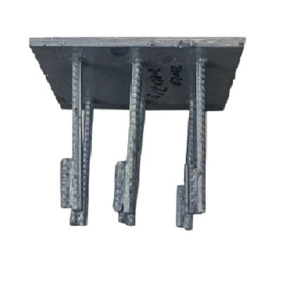 Good price Rectangular Embedment Plate Anodized Embedded Steel Plate Fixing And Connecting online